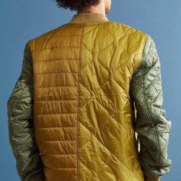 Alpha Industries Unisex Ally Bomber Jacket Size S - Picture 5 of 16